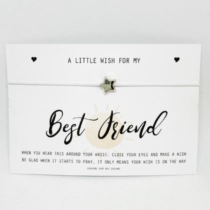 Best Friend Wish Bracelet